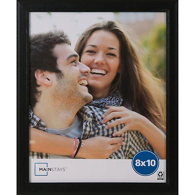 #ad 8x10 Black Tabletop Picture Frame $10.00