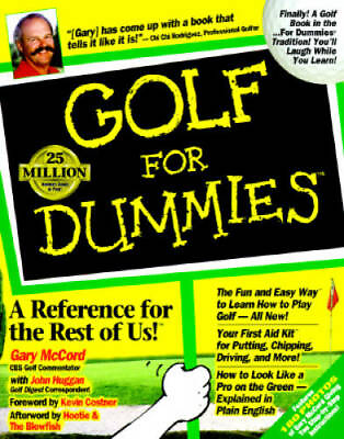 #ad Golf For Dummies For Dummies Series Paperback By McCord GOOD $3.78