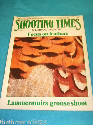 #ad SHOOTING TIMES FOCUS ON FEATHERS NOV 10 1988 GBP 6.49