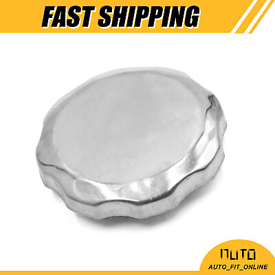 #ad #ad Fuel Tank Gas Cap Single Metal Motorcycle Scooter Cover Universal Protector $11.99