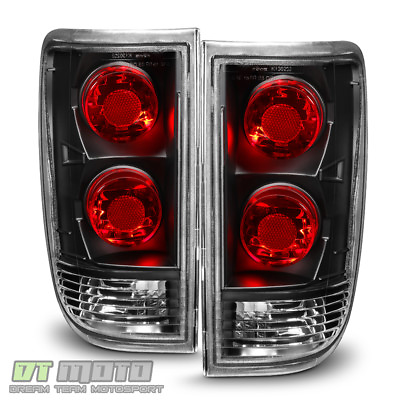 #ad #ad Black 1995 2005 Chevy Blazer GMC Jimmy S10 Tail Lights Brake Lamps Aftermarket $48.99