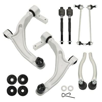 #ad Front Lower Control Arms Sway Bar Link Suspension Kit For Honda 2009 2015 Pilot $194.60