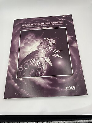 #ad Battlespace: The Battletech Game of Space Combat Rulebook FASA 1993 $35.00