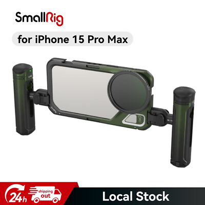 #ad SmallRig x Brandon Li Mobile Video Handheld Kit W Filter for iPhone 15 Pro Max $139.90