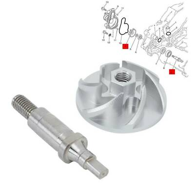 #ad 2X Water Pump Impeller Shaft Rebuild kit For Yamaha YFZ450 YZ250 YZ400F YZ450F $19.69