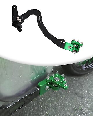 #ad Motorcycle Brake Pedal Lever CNC For KLX110 KLX110L 2010 2023 Pit DirtBike Green $54.99