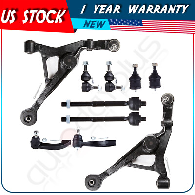 #ad For 1995 2000 Dodge Stratus 10Pcs Lower Control Arm Ball Joint Tie Rod End Kit $105.63