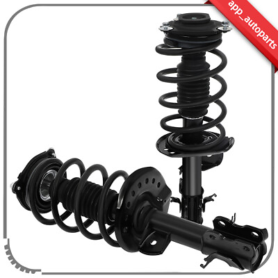 #ad Front Pair Quick Loaded Struts Shocks w Springs Mounts For 2013 Nissan Sentra $111.81