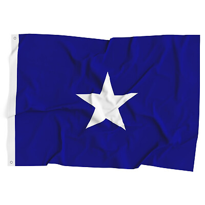 #ad 3x5 ft Bonnie Blue Flag Southern States Polyester White Star CSA South Banner $4.95