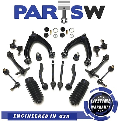 #ad 24 Pc Complete Suspension Kit for Honda CR V 1997 2001 Front amp; Rear Control Arms $181.82