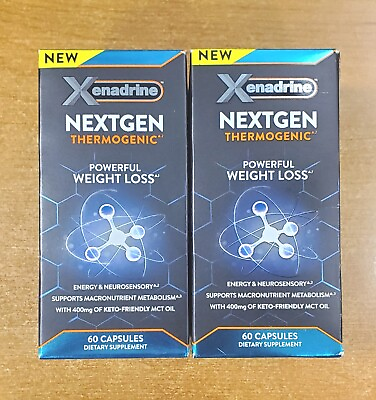 #ad 2Pk Xenadrine Nextgen Thermogenic Powerful Weight Loss Exp. 7 24 R6P2 $17.99