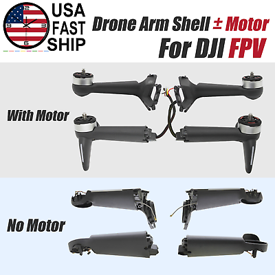 #ad OEM Front Rear Right Left Arm Shell ± Motors Cover Case Repair For DJI FPV Drone $79.87