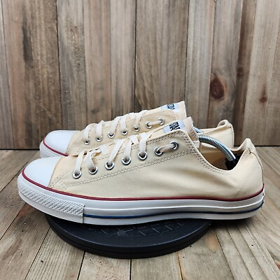 #ad Mens Converse CTAS All Star Ox size 12 Natural Low Canvas Athletic Shoes $39.00