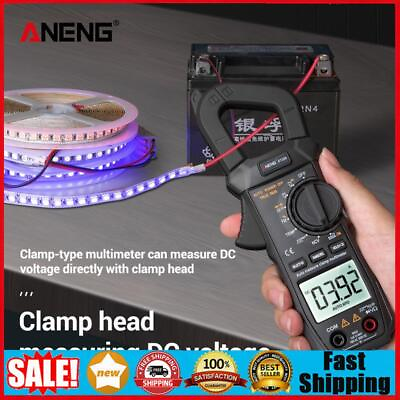 #ad ANENG ST209 LCD Clamp Meter 6000 Counts AC DC Ammeter Voltmeter Backlit Tester $34.09