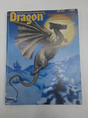 #ad Dragon Magazine Issue #68 with Insert $22.30