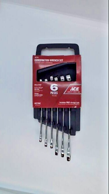 #ad Ace Hardware 25774 SAE Combination Wrench Set 6pc Brand New $16.99