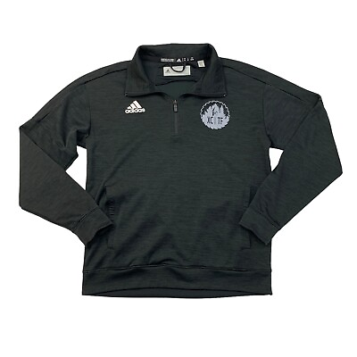 #ad Adidas Training Shirt Mens M Medium Team Issue 1 4 Zip Lightweight Sweatshirt $21.20