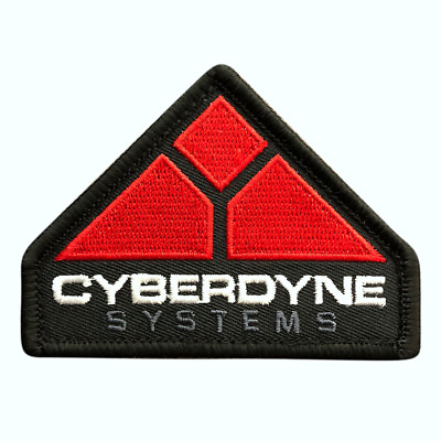 #ad Terminator Cyberdyne Systems Logo Hook Patch 3.0 X 2.25 MSP 8 $7.95