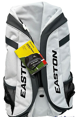 Easton Bat Bag Pack Game Ready White Limited Baseball Softball Carrying 20x12x8 $54.99