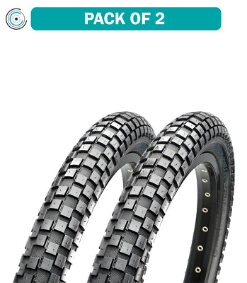 #ad Pack of 2 Maxxis Holy Roller Tire 20 X 2.2 60Tpi Clincher Wire Black $62.00