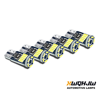 #ad 5X LED White T10 W5W 194 501 921 Light Bulbs Side Marker License Plate $9.99