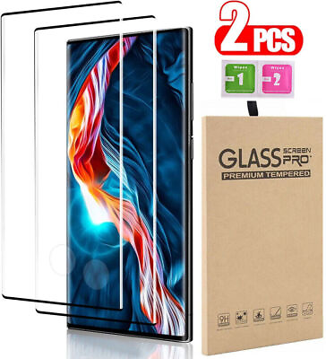 #ad 2X Tempered Glass Screen Protector For Samsung S8 S9 S9 S10 S10 PLus Note 10 $6.98