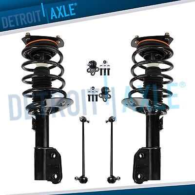#ad Front Struts Coil Springs Sway Bars Ball Lower Joints for 2004 2008 Grand Prix $207.21