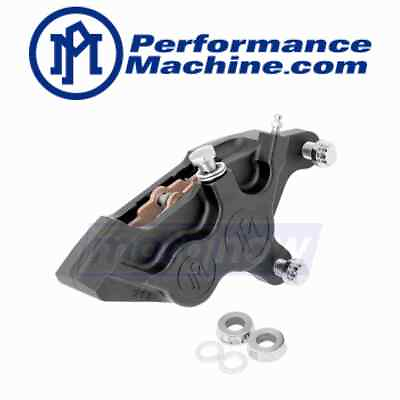 #ad Performance Machine Front Right Four Piston Differential Bore Brake Caliper qc $531.73