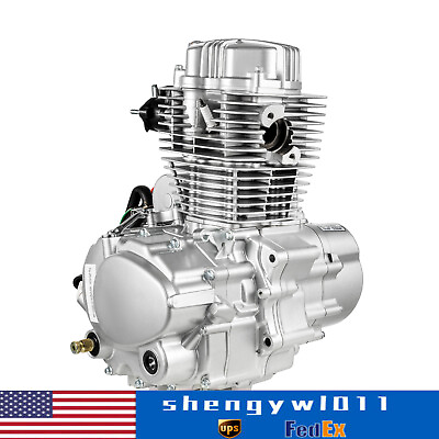 #ad 200cc 250cc Vertical Motorcycle Engine 4 stroke amp;5 Speed Manual Transmission ATV $378.05
