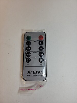 #ad Antizer Flameless Candle LED Remote Control $8.47