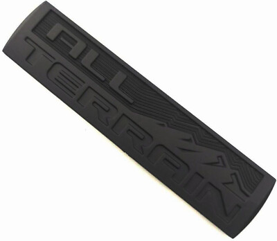 #ad All Terrain Emblem Nameplate Rear Tailgate Car Badge for Car Sierra Matte Black $12.89