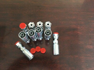 #ad #ad AFTERMARKET HYDRAULIC HOSE FITTINGS 3 8 FLAT FACE SEAL 3 8quot; HOSE 06US66 10 PK $67.07