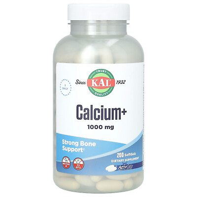 #ad Calcium 1000 mg 200 Softgels 333 mg per Softgel $25.49