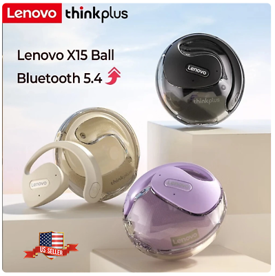 #ad Lenovo X15 pro Bluetooth 5.4 Earphones Thinkplus X15 pro Sports Ball or Jr07 NEW $36.99