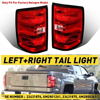 #ad Tail Assembly Left Lights Lamp Right for Sides Silverado 1500 2500 3500 GMC USA $129.99