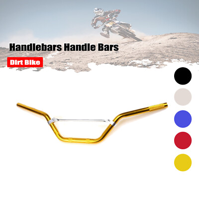 #ad 7 8quot; 22mm Handlebars Handle Bars For Dirt Bike Motorcycle Yamaha Honda $38.99