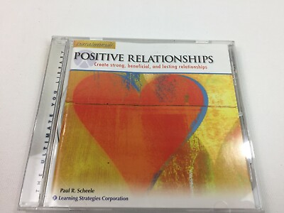 #ad Positive Relationships Paraliminal Paul Scheele Create Strong Lasting Audio CD $20.99