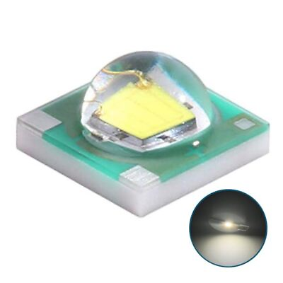 #ad 10Pcs 3535 SMD Led Chip 3W Led Emitting Diode White Light High Intensity Brig... $14.12