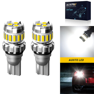 #ad T15 912 W16W 2835 Reverse LED Back up Light Bulbs 2400LM White No Error Canbus $9.59