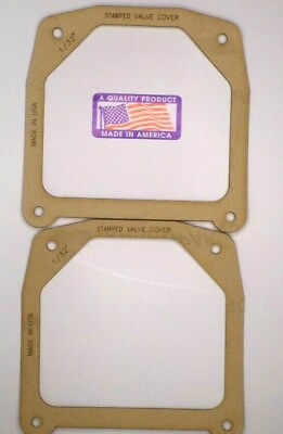 2 VALVE COVER GASKETS KOHLER 7000 7xx series with STAMPED STEEL COVERS $6.95