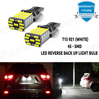 #ad 2pcs LED Bulbs Reverse Backup Light for Honda Accord Civic 2022 T15 Error Free $8.51