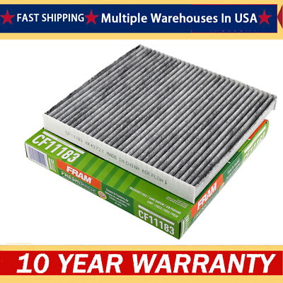 #ad FRAM Cabin Air Filter Carbon For 2011 2021 Jeep Grand Cherokee Dodge Durango $10.76