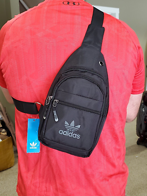 #ad Adidas Originals Unisex Sling Bag Backpack NWT School Bag $35.99
