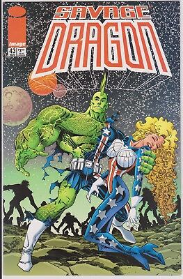 #ad Savage Dragon Issue #43 Comic Book. Eric Larsen. Action. Superhero. Image 1997. $3.99