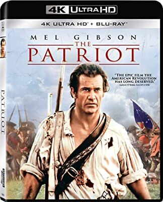 #ad New Patriot 4K Blu ray Digital $15.50
