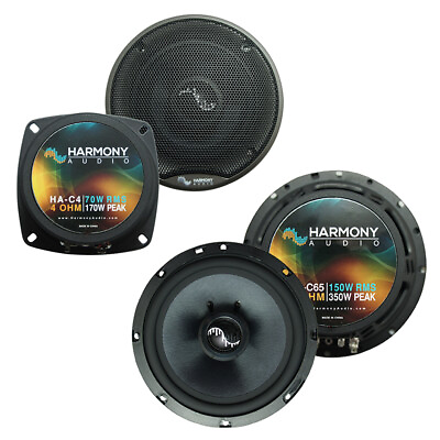 #ad Fits Isuzu Rodeo 1998 2004 Factory Speakers Replacement Harmony C65 C4 Package $105.99