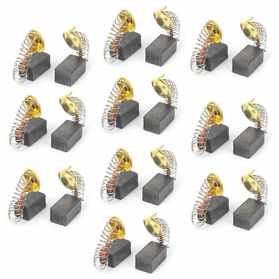 #ad 20pcs 13mm x 7.5mmx 6.5mm Electric Motor Carbon Brush Replacement for Power Tool $8.26