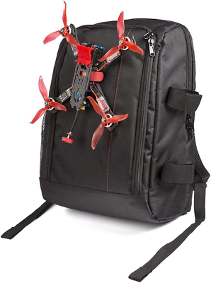 #ad SoloGood FPV Racing Drone Quadcopter Backpack Carrying Case Bag RC Plane Fixed W $56.10
