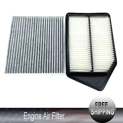 #ad Combo Set For Honda Accord amp; Acura TLX 4CYL 2.4L Cabin amp; Engine Air Filter 13 17 $17.65