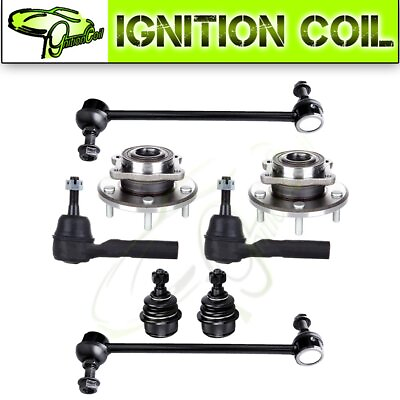 #ad 2x Front Wheel Bearing 2x Ball Joints 2x Tie Rod 2x Sway Bar For Dodge Journey $123.59